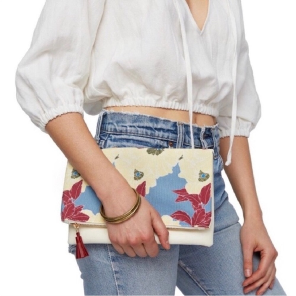 Rachel Pally • Reversible Floral Clutch